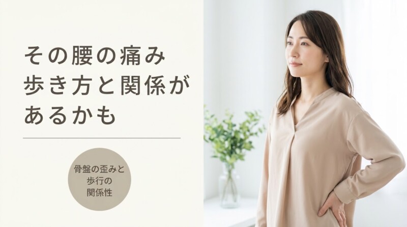 住吉区で骨盤のゆがみによる腰痛を根本改善｜歩行指導で再発防止する鍼灸院｜鍼灸院グロウ