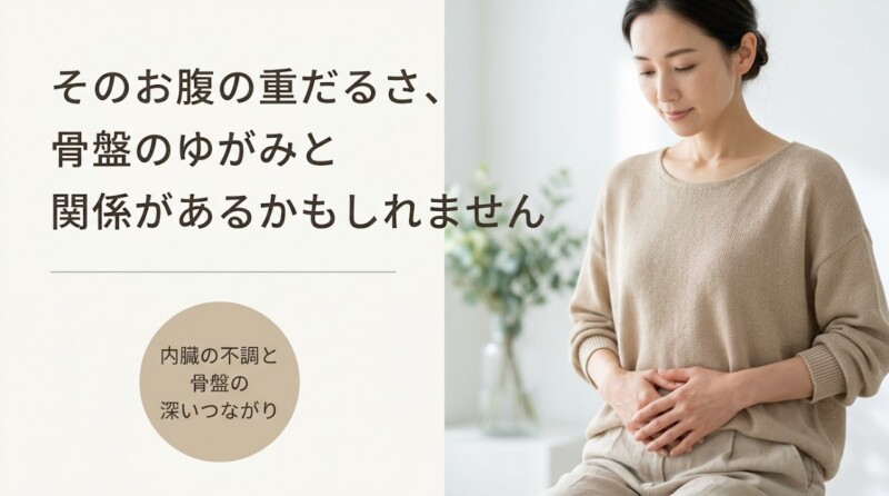 住吉区で内臓の不調と骨盤の関係を考える｜歩行改善で体質からアプローチする鍼灸院グロウ｜鍼灸院グロウ