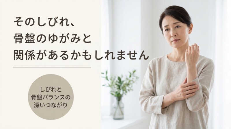 住吉区でしびれにお悩みなら｜骨盤バランスと歩行改善からアプローチする鍼灸院グロウの考え方｜鍼灸院グロウ